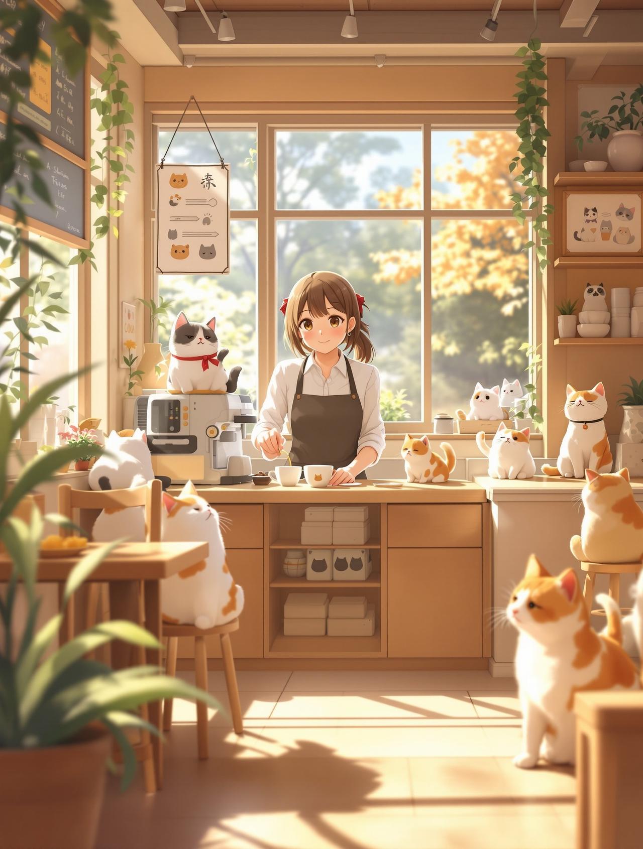 猫咪咖啡馆日记